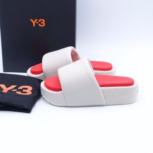 NEW adidas Y-3 Platform Slide Sandals FZ4504 Off White